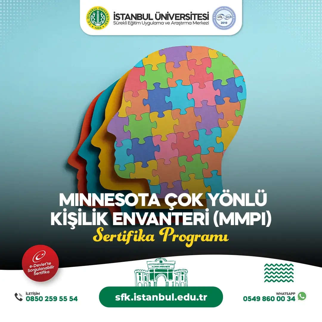 Minnesota Çok Yönlü Kişilik Envanteri (MMPI) Sertifika Programı 